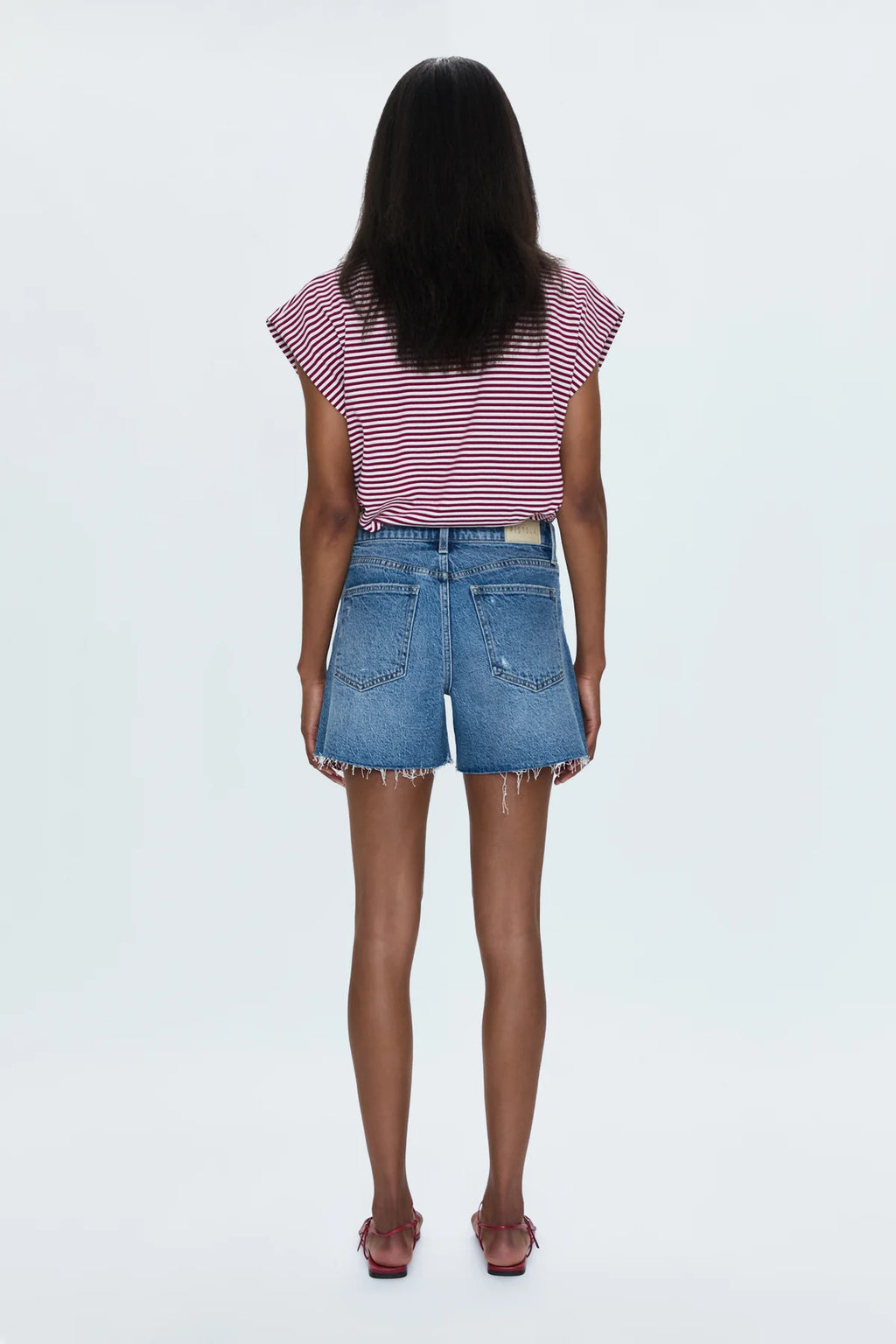 Kennedy Mid Rise Cut-Off Shorts- Central Vintage