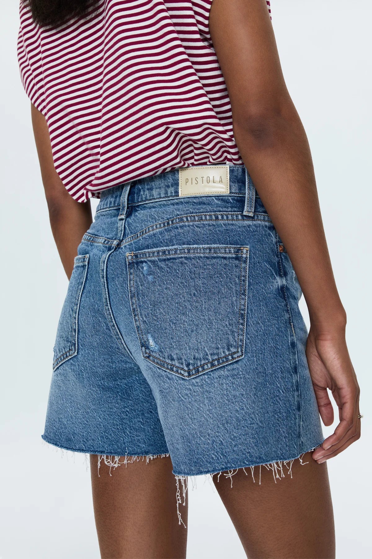 Kennedy Mid Rise Cut-Off Shorts- Central Vintage