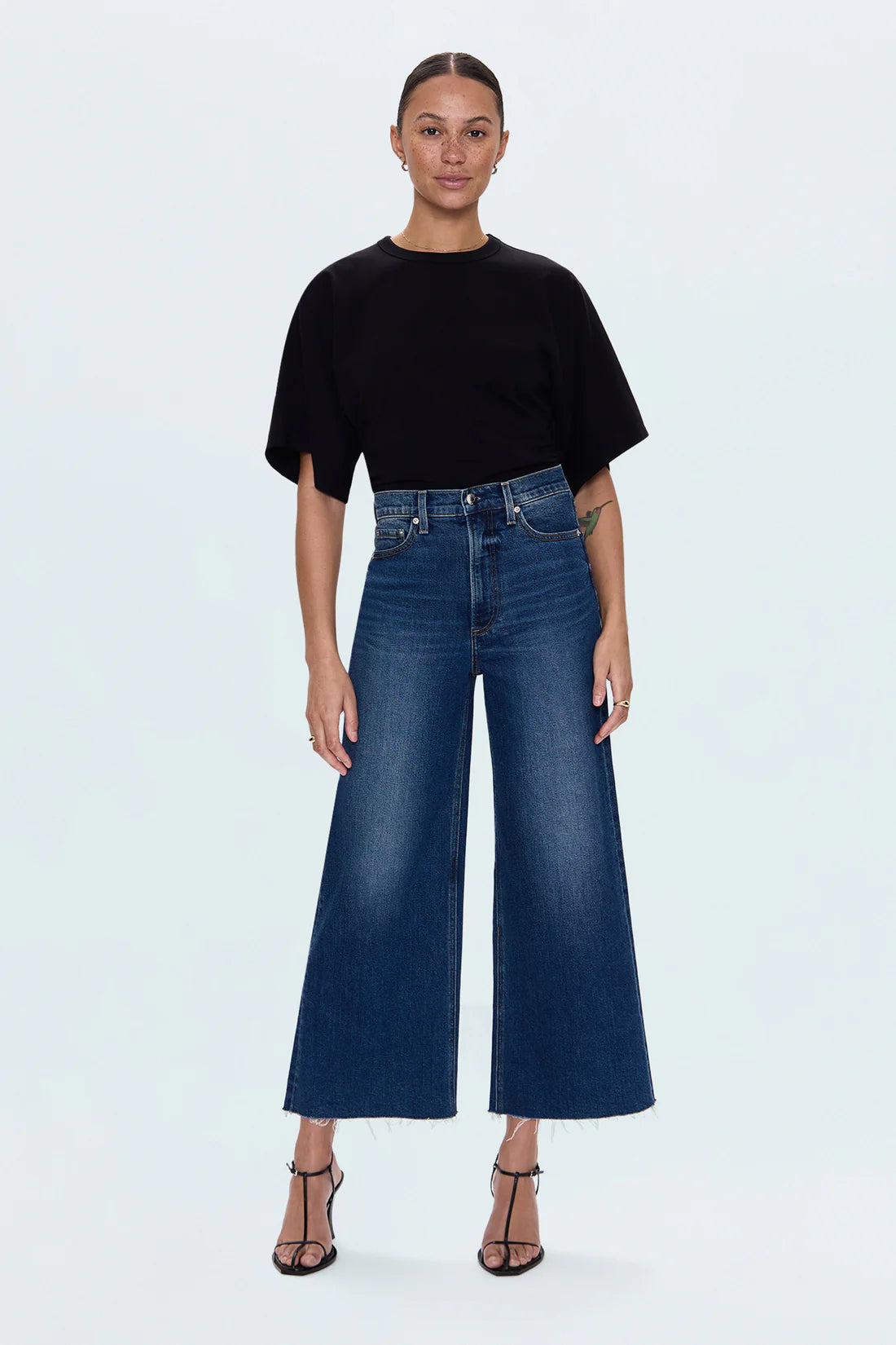 Lana Crop High Rise Ultra Wide Leg