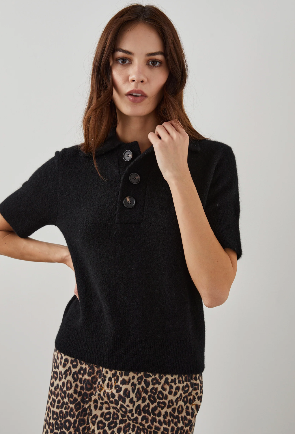 Greta Shortsleeve Sweater