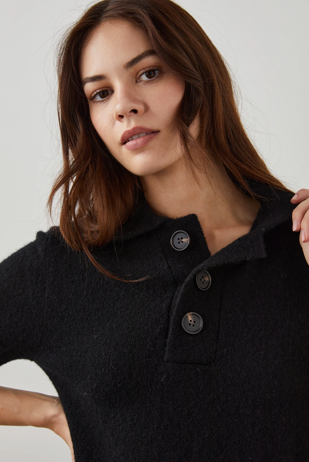 Greta Shortsleeve Sweater