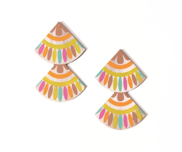 Hacienda Double Tile Earrings