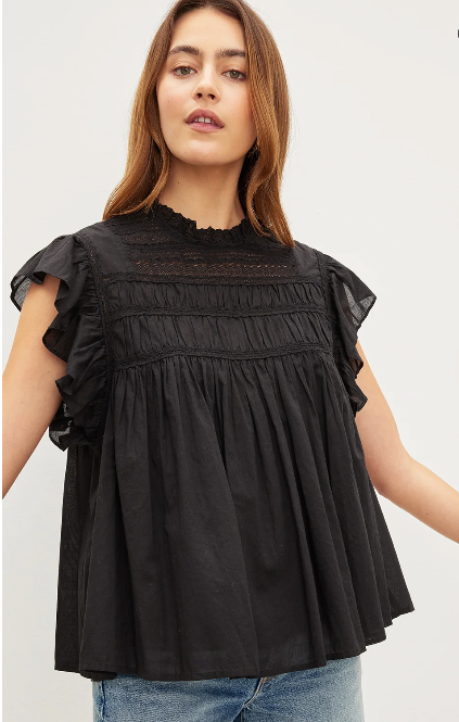 Inessa Cotton Lace Top