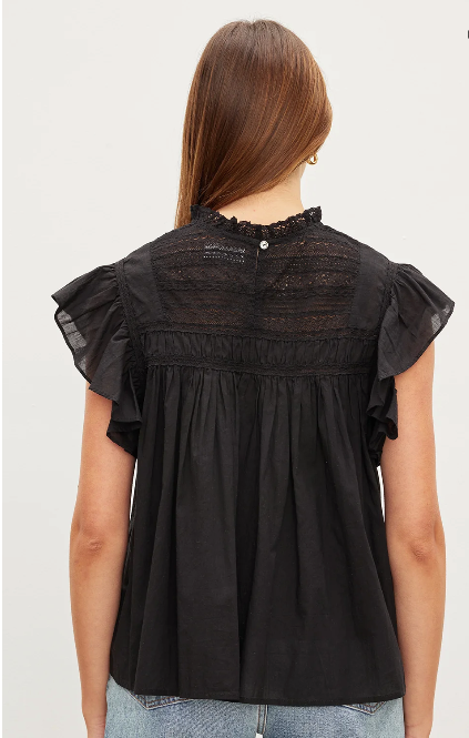 Inessa Cotton Lace Top
