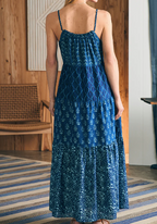 Silk Blend Sun Chaser Maxi