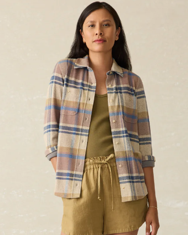 Legend Sweater Shirt- Rockland Plaid