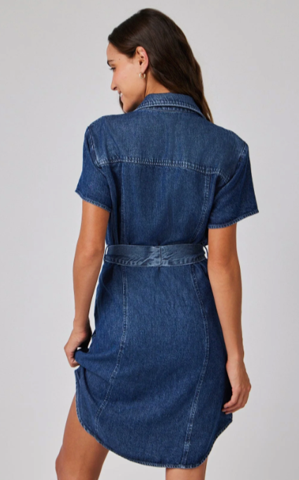 Short Sleeve Shirt Dress