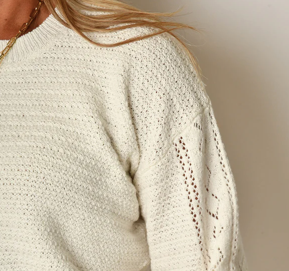 Whitney Crochet Sweater