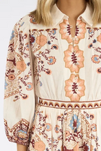 Leigh Mini Dress- Ivory