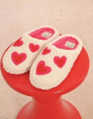 Heart Slippers