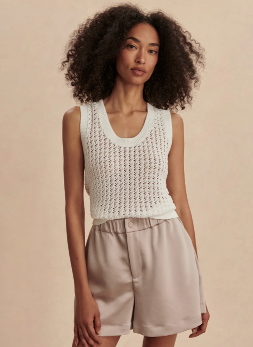 Ferns Open Knit Tank