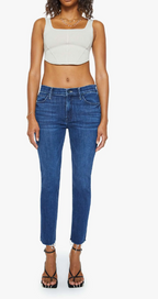 The Mid Rise Dazzler Ankle Fray- Fancy Meeting You Here