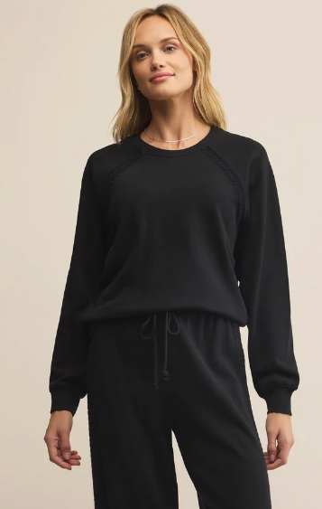 All Around Sweatshirt- Black