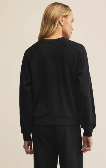 All Around Sweatshirt- Black