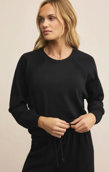 All Around Sweatshirt- Black