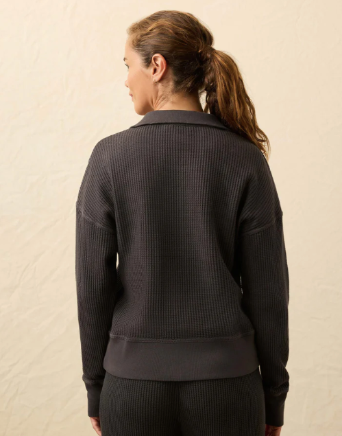 Apres Waffle-Textured Henley
