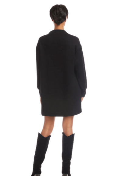 Brenna Mock Neck Dress