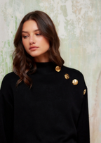 Brenna Mock Neck Dress