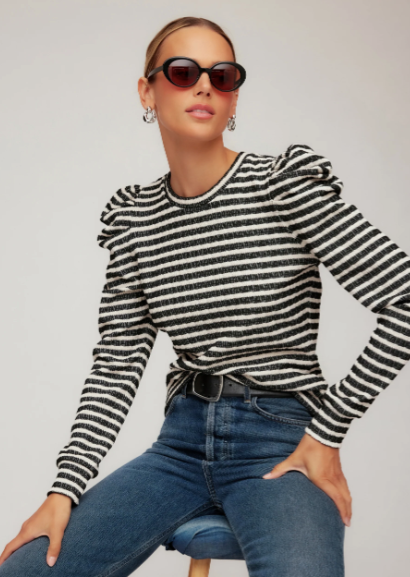 Leila Puff Sleeve Top