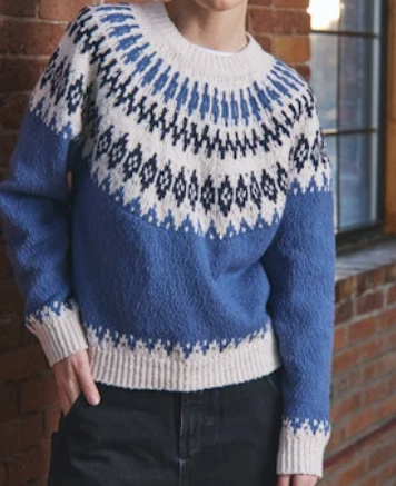 Chunky Fair Isle Crew