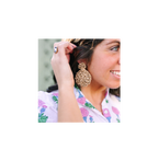 Hydrangea Flower Earring