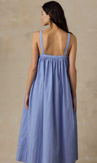 Coastal Poplin Emmy Dress
