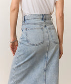 Fawn Denim Skirt