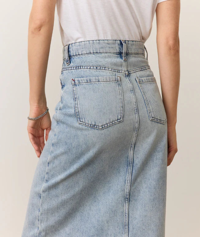 Fawn Denim Skirt