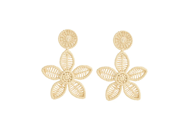 Hibiscus Flower Earring