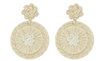 Magnolia Flower Earring