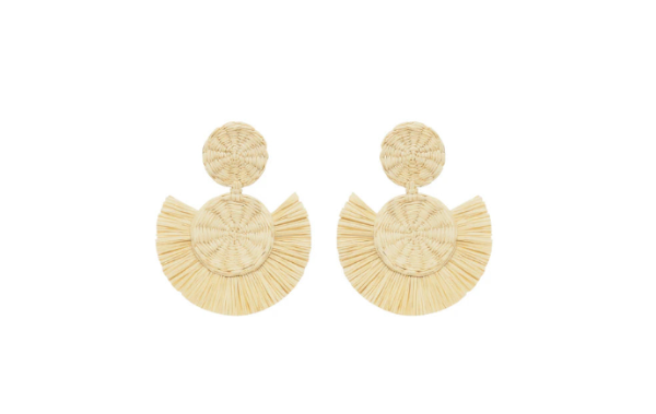 Palm Round Earring