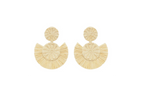 Palm Round Earring
