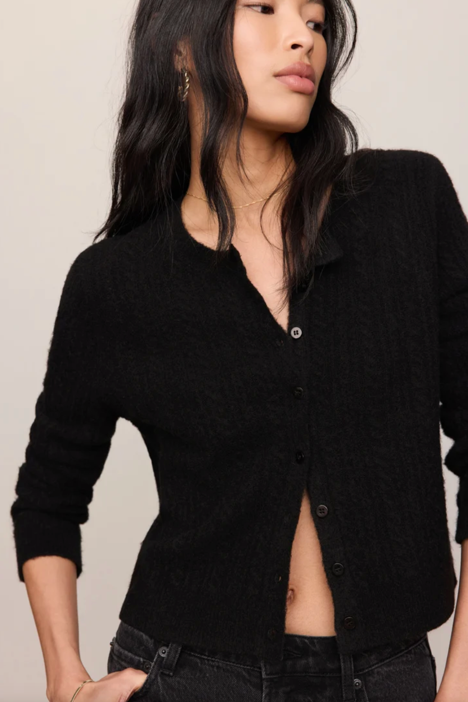 Medina Cable Cardigan