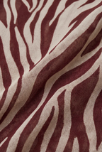 Sevilla Zebra Mesh Midi Dress