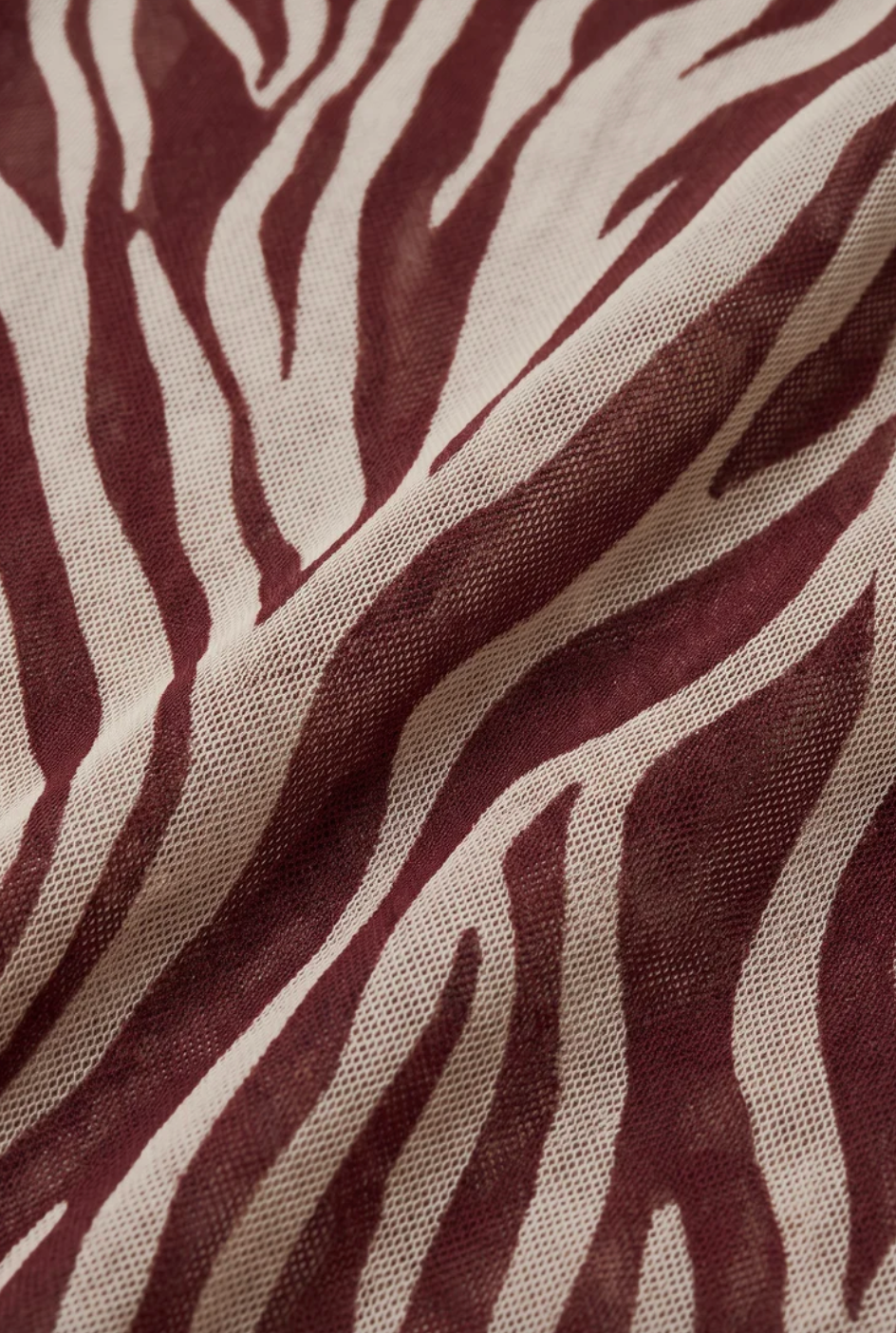 Sevilla Zebra Mesh Midi Dress