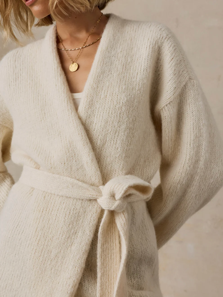 Apres Alpaca Wrap Cardigan