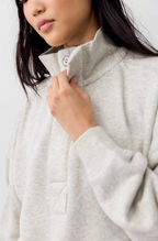 Free People Timeless Pullover - Heather Grey