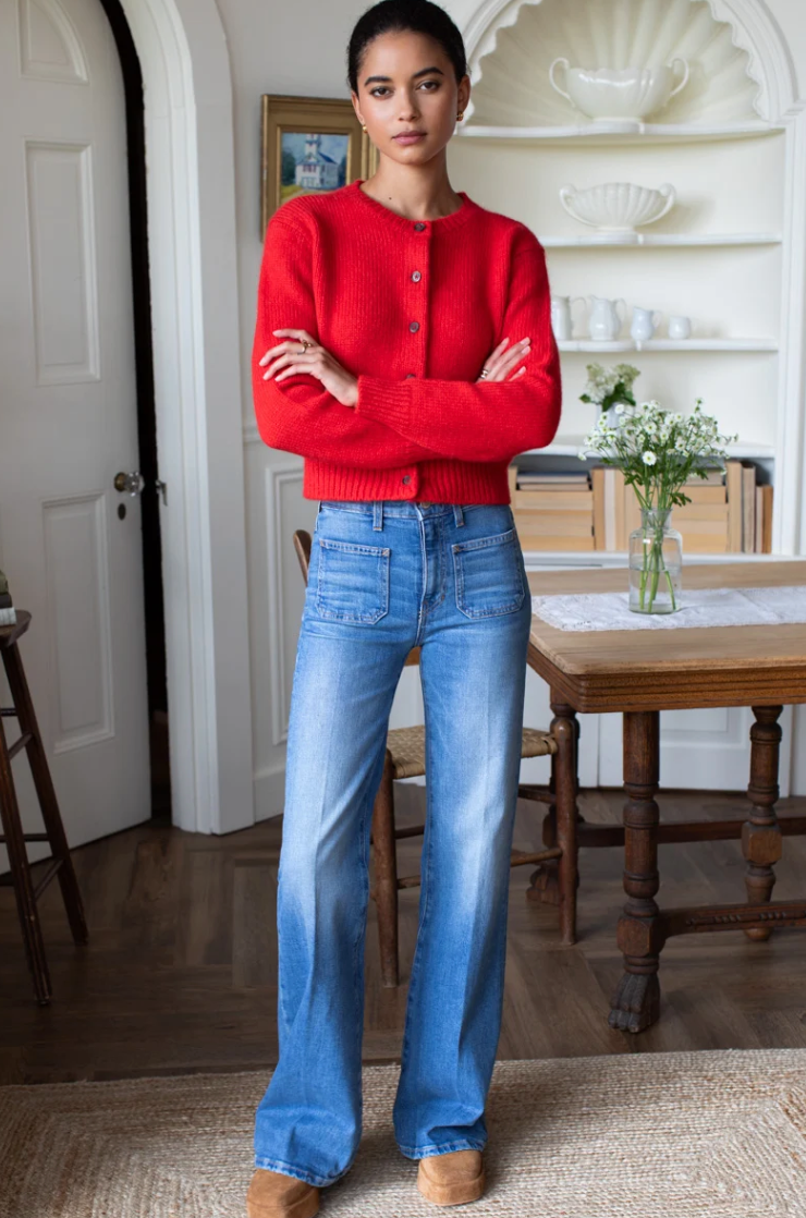 Little Atelier Cardigan - Poppy Red