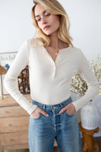 Pointelle Henley