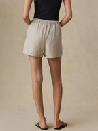 Laguna Linen Montecito Shorts- Flax