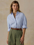 Coastal Poplin Relaxed Shirt