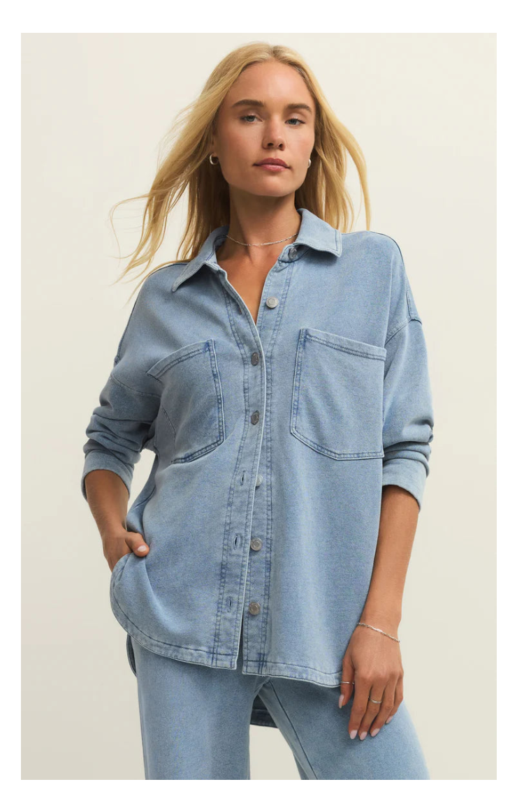 All Day Knit Denim Jacket