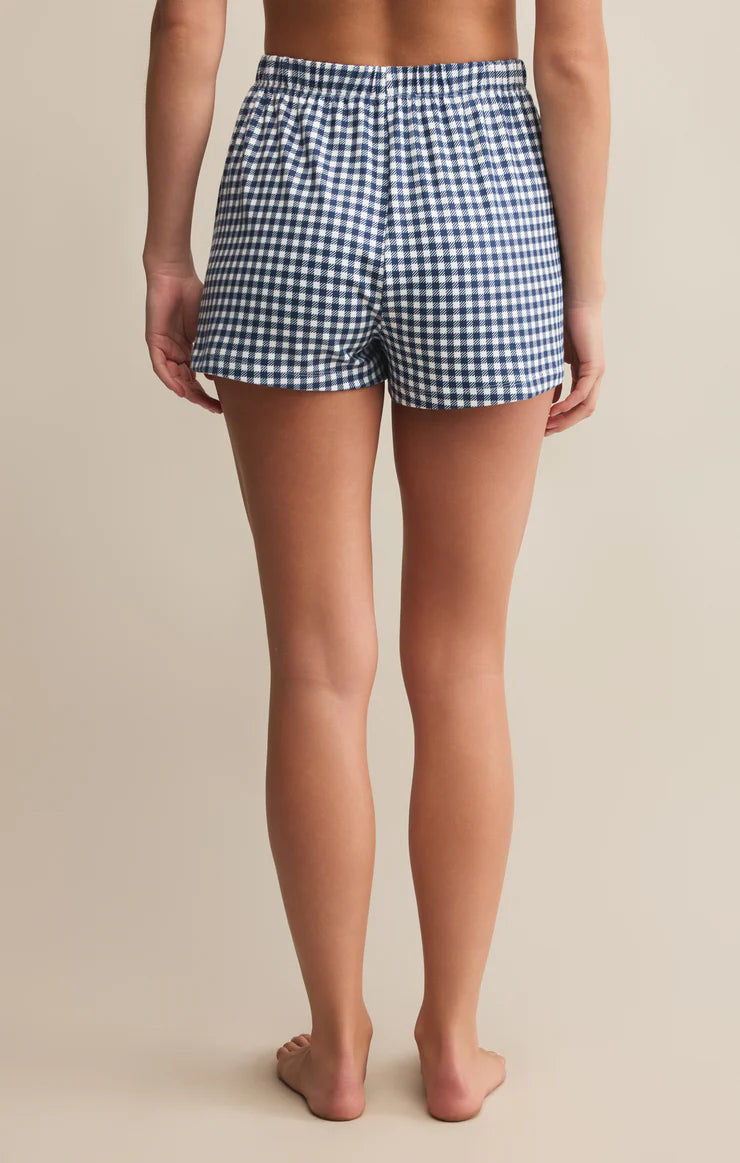 Maddie Gingham Short