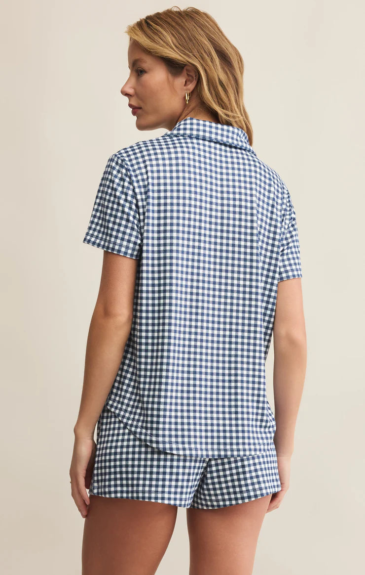 Amy Gingham Top