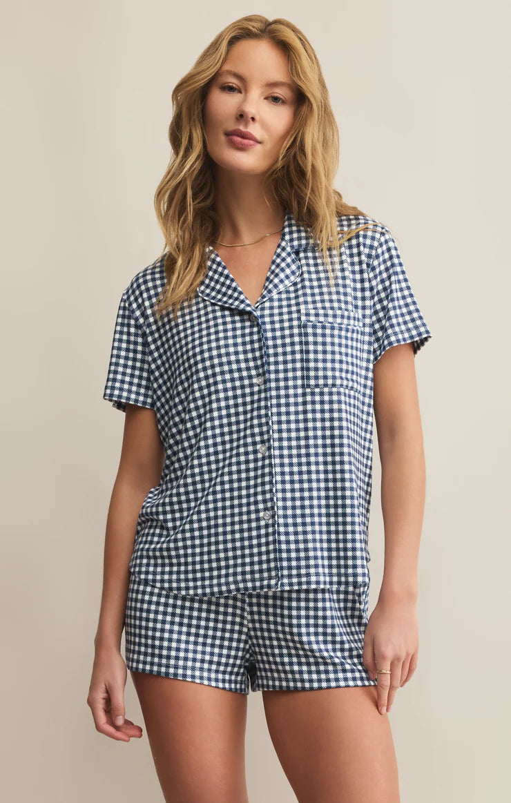 Amy Gingham Top