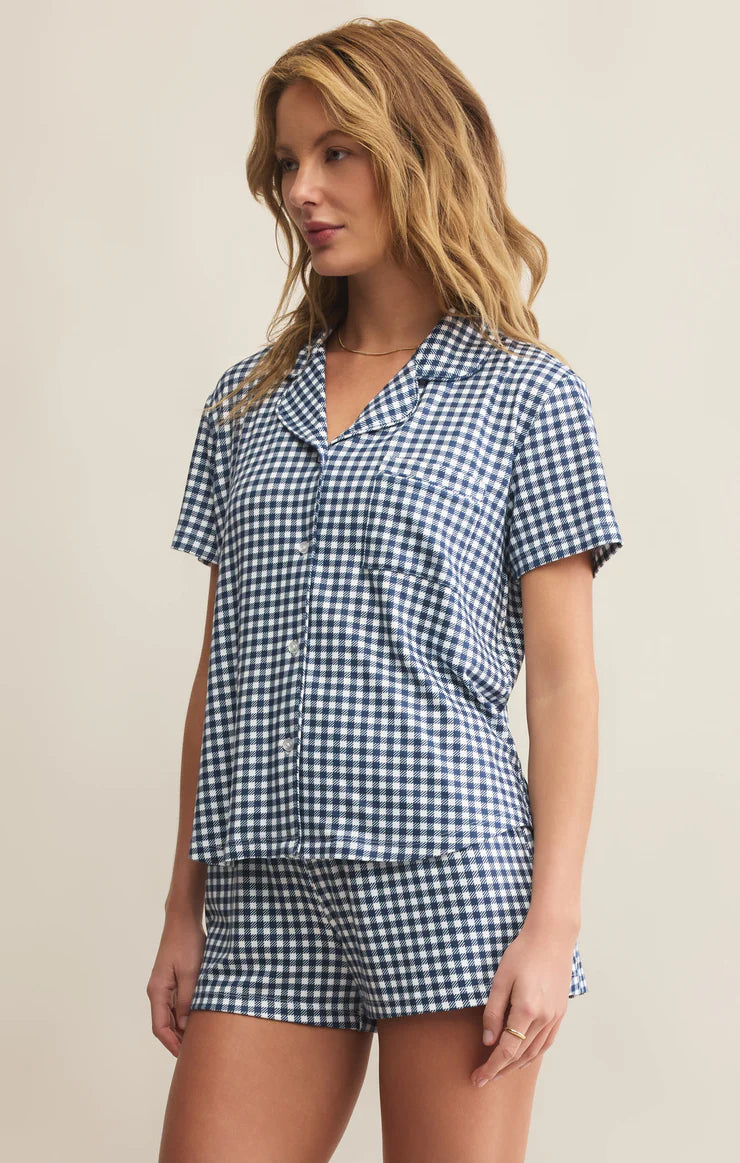 Amy Gingham Top