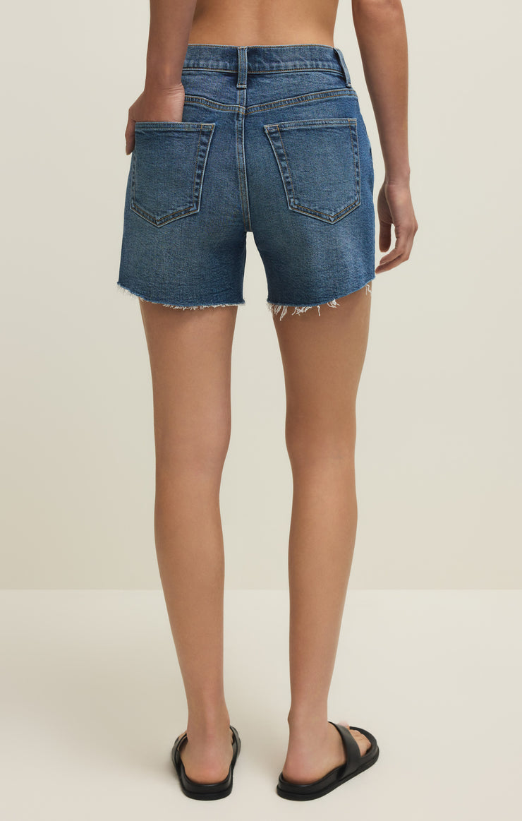 Jonah Mid Rise Denim Shorts