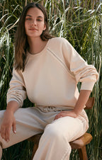 All Around Sweatshirt- Crystal