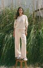 All Around Sweatshirt- Crystal