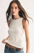 Select Airy Tank-Crystal